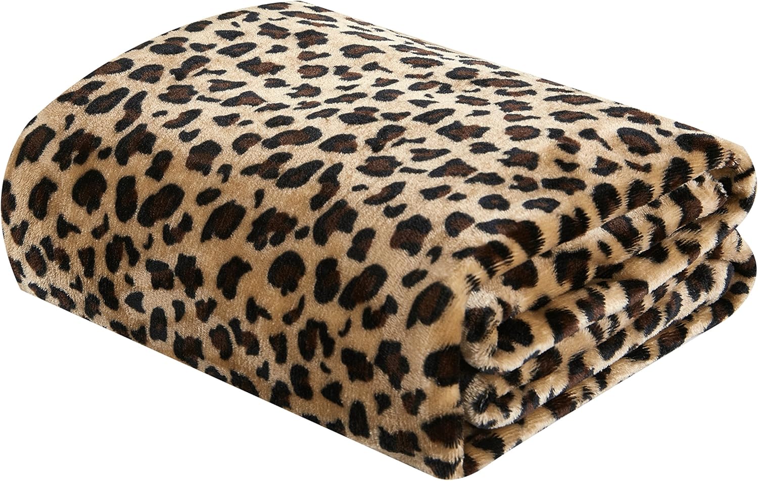 MERRYLIFE Leopard Throw Blanket Decorative Fleece Throw | Ultra-Plush Colorful Oversized | Couch Blanket Travel Lap | Queen Size(90" 90",Cheetah) - Image 6