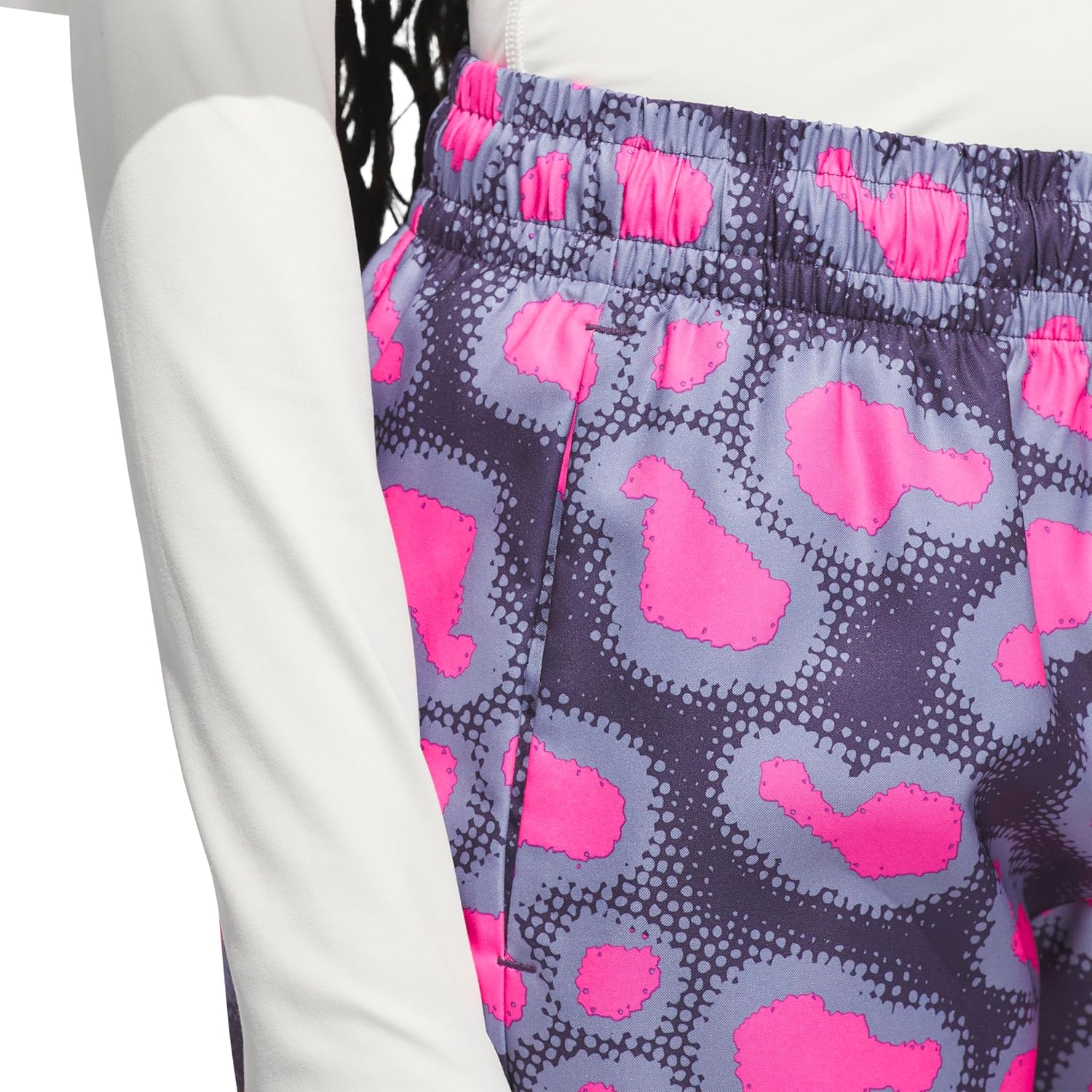 Adidas Womens Crazylite Geode Camouflage All Over Printed Basketball Shorts - Image 6