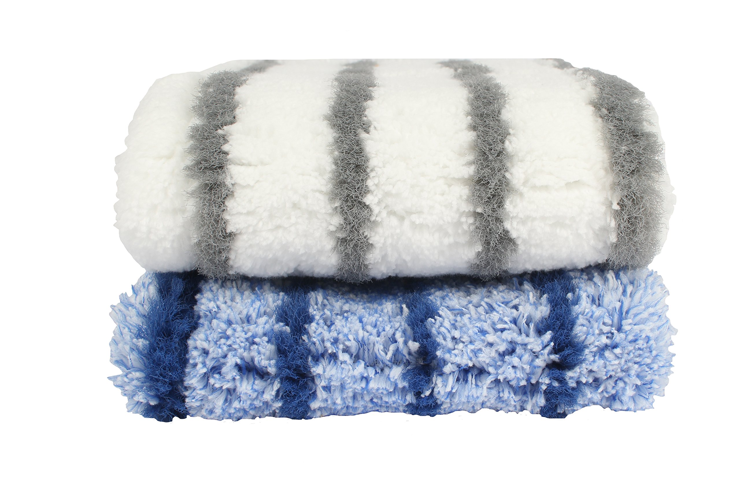 BELLANET Wischbezüge Allrounder 40cm - 2 Stück Ersatzbezüge Für Alle Gängigen Klapphalter