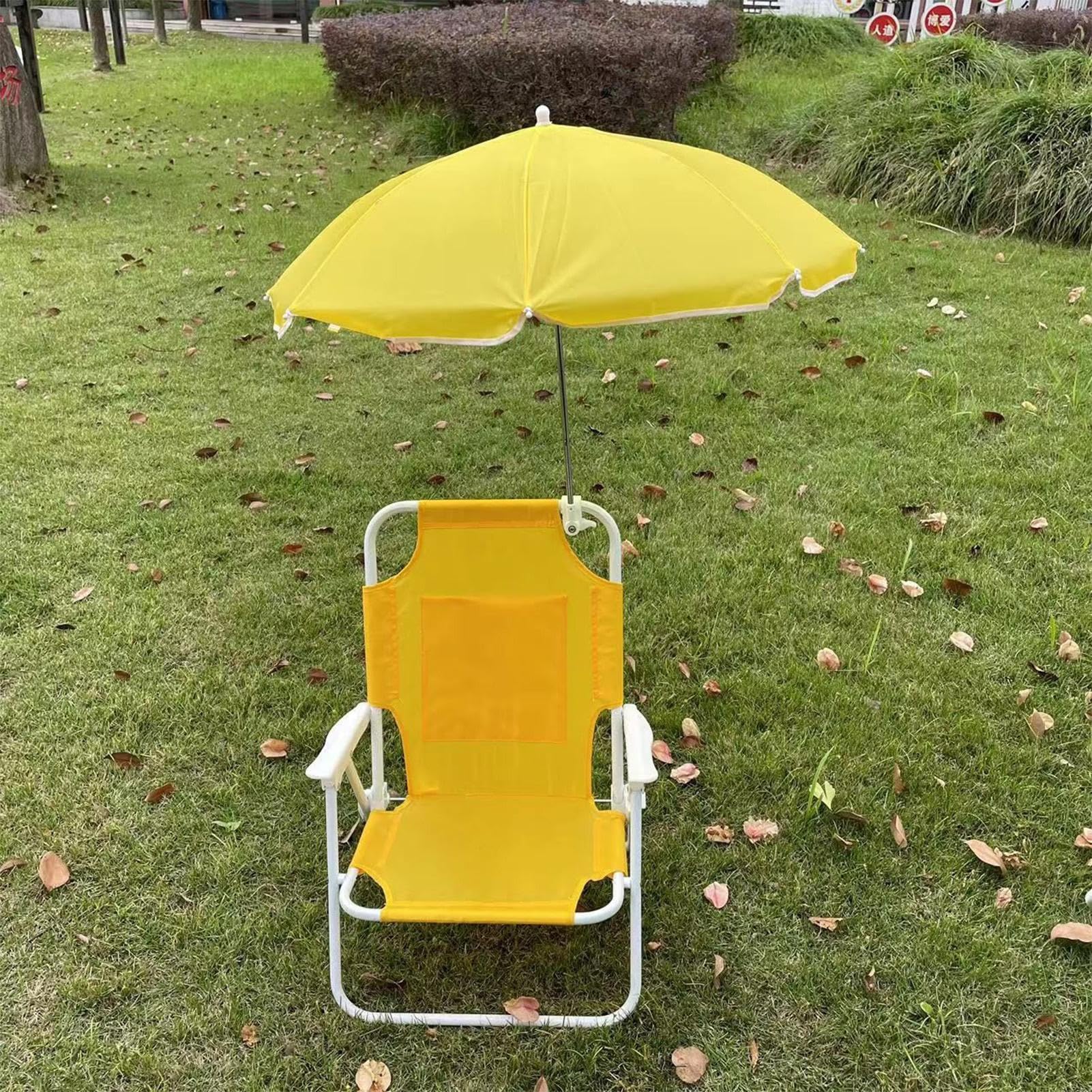 Chaise de Plage Pliante pour Fauteuil inclinable Ergonomique Portable | Chaise de plage inclinable avec auvent Portable pliante plein air piscine terrasse pelouse jardin pique-nique