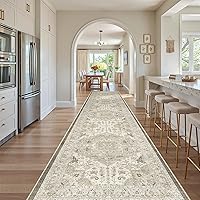 Vista 173 de Madane Alfombra Pasillera Lavable - Alfombras Pasilleras 2x6 para Pasillos de 6 Pies Antideslizante Vintage Alfombra Pasillera de Cocina