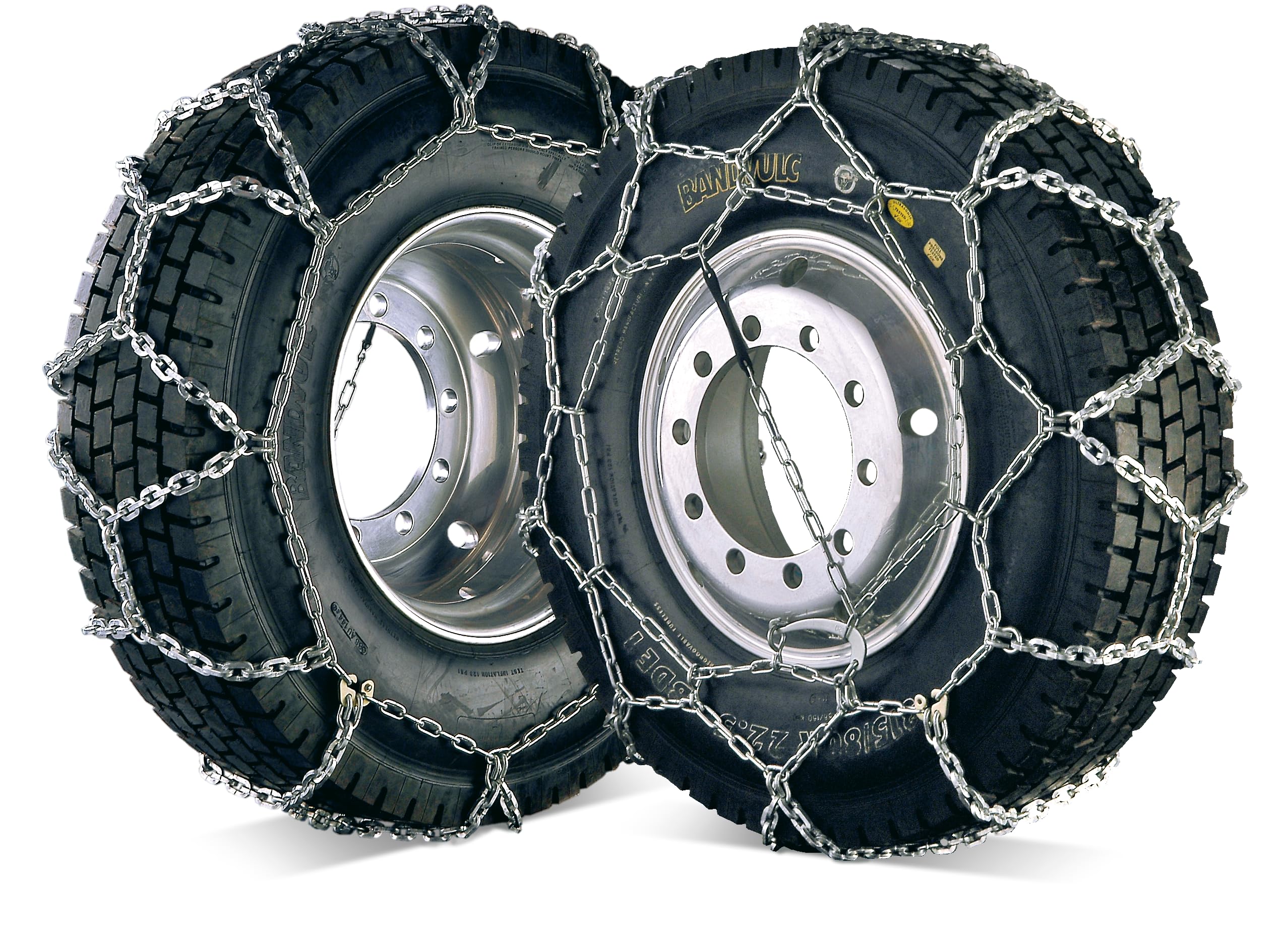 SNOVIT E-3000 Talla 600 - Cadena de nieve metálica para camión y Bus. Certificación ÖNORM V5119:2021. Set 2 Uds.