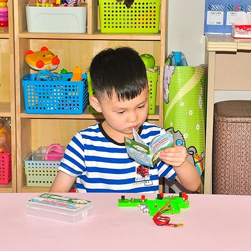 Miniatura 6 de OSOYOO Kit de aprendizaje de circuito de electricidad para niños para estudio de ciencias  Circuito en serie Circuito paralelo experimentos de