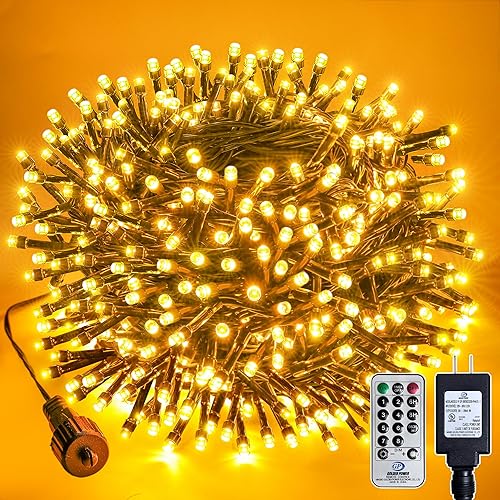 Miniatura 12 de Luces de Navidad para interiores y exteriores, impermeables, 66 pies, 200 luces LED cálidas para decoración de casa, ideal para árboles de Navidad,