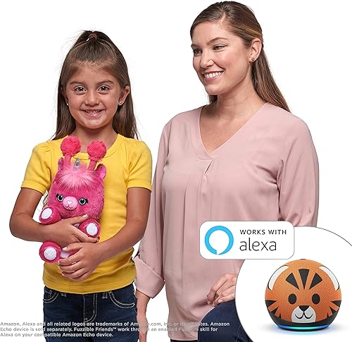 Miniatura 4 de Fuzzible Friends Sparkles The Unicorn Plush Light Up Toy – Works with Compatible Amazon Echo Devices for Interactive Activities and Sounds – Amazon