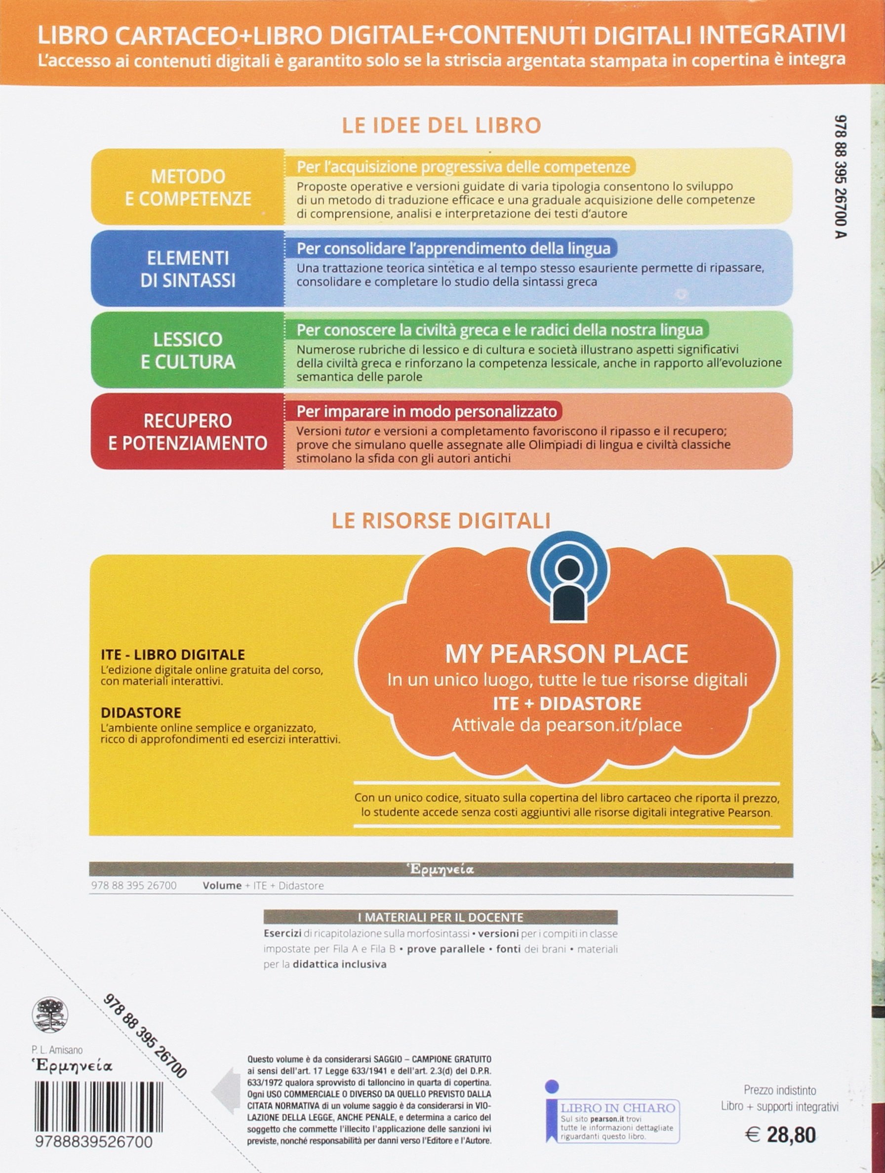 Hermenèia. Versioni greche. Per le Scuole superiori. Con e-book. Con espansione online