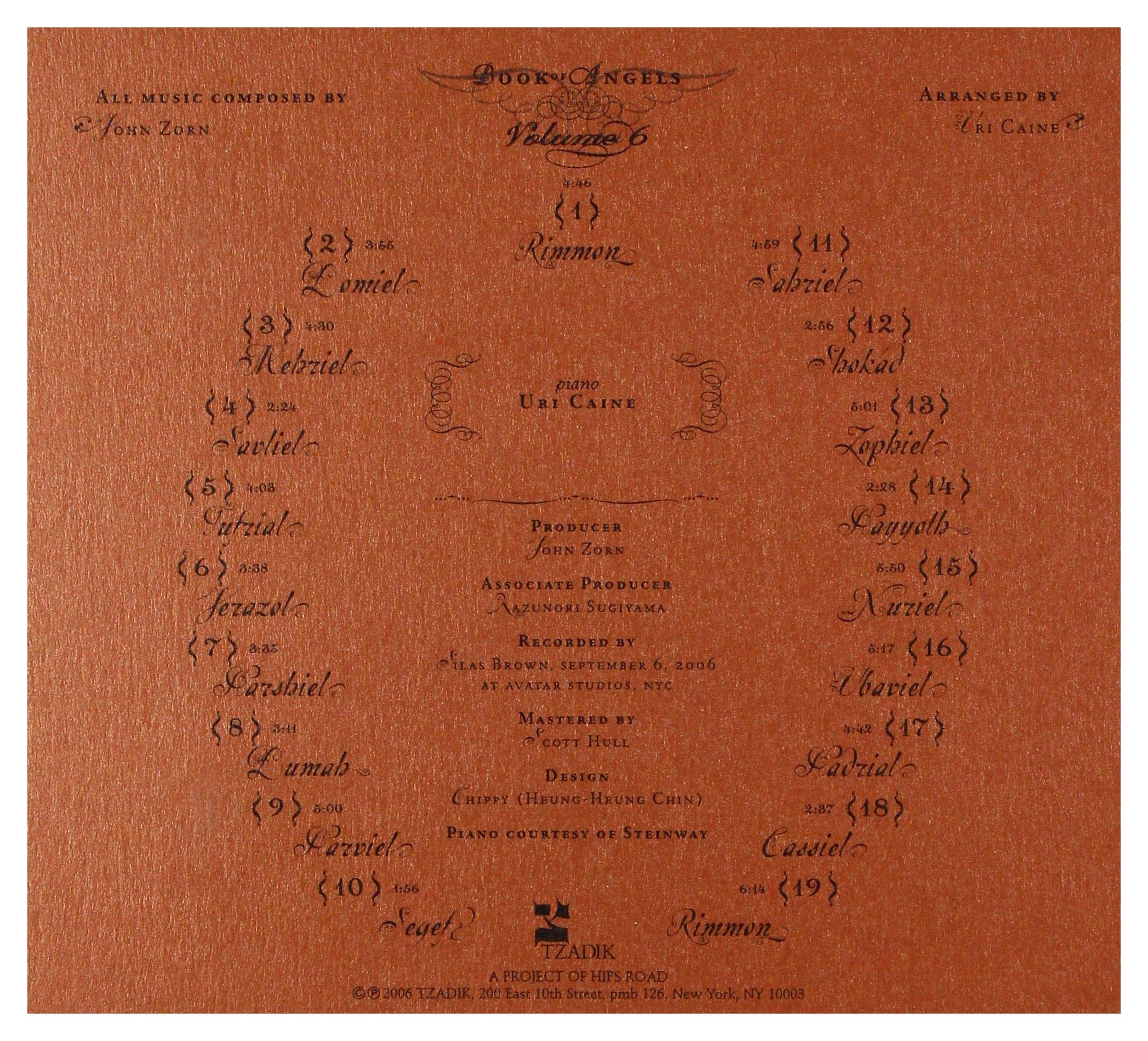 Vol. 6-Moloch-The Book Of Angels