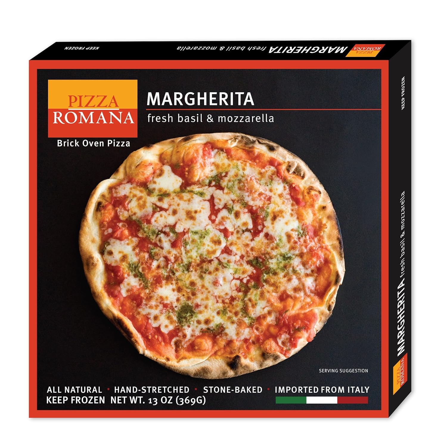 Romana Margherita Pizza, 13 Ounce Grocery & Gourmet Food