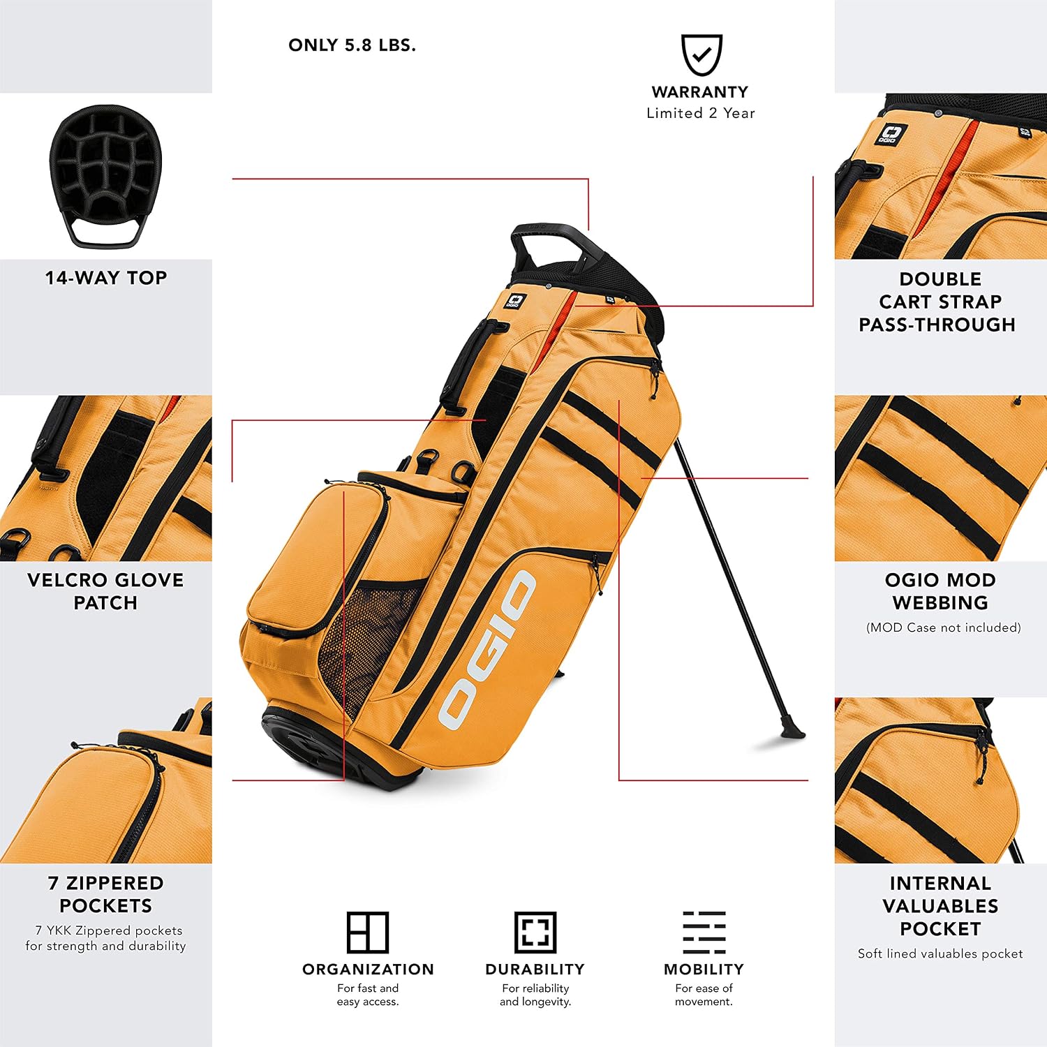 OGIO 2020 Convoy SE Stand Bag