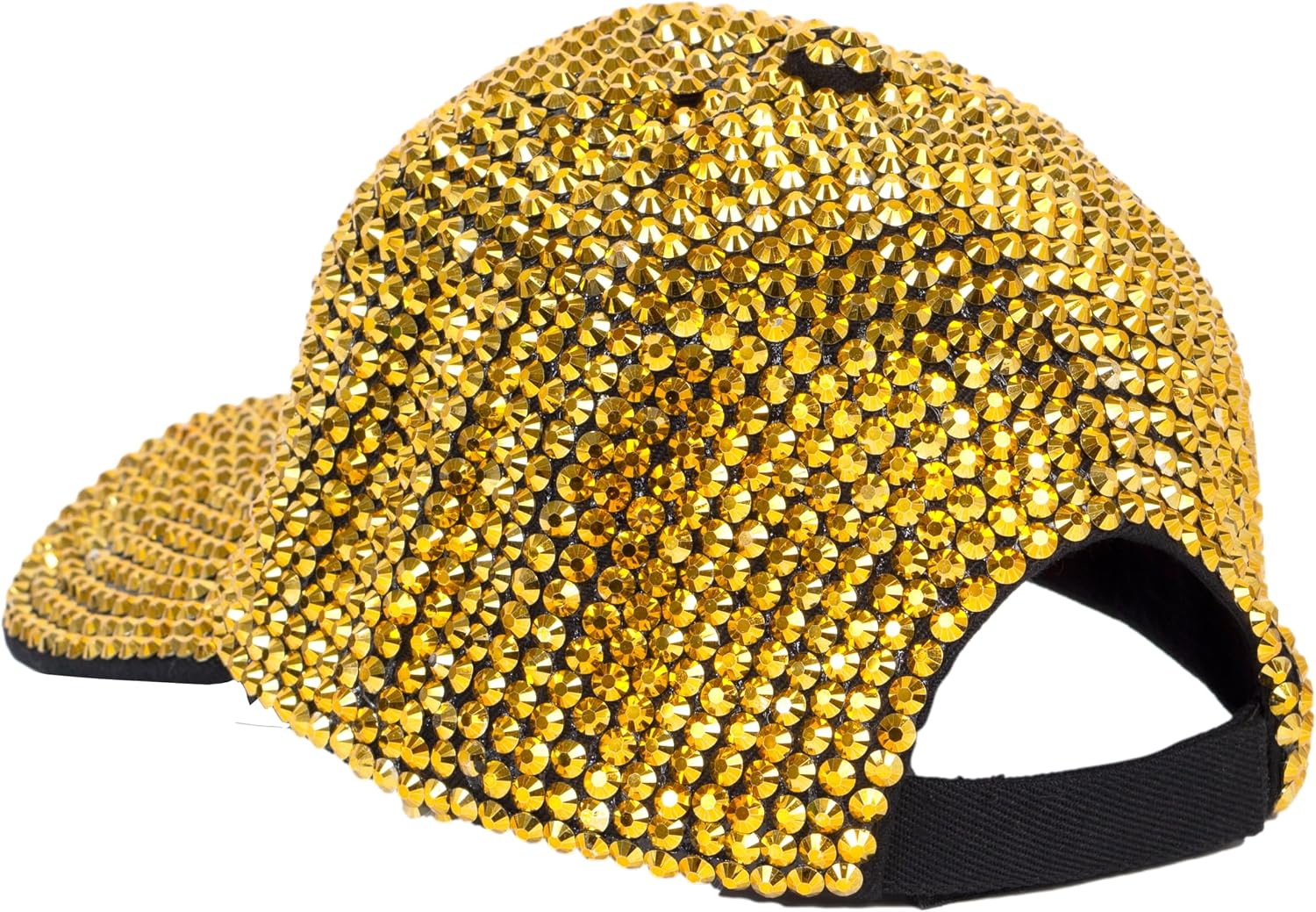 TOP HEADWEAR Women's Full Sparkle Rhinestone Gem Bling Baseball Cap image 3