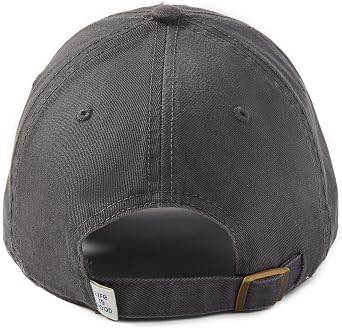 Life is Good Adult Chill Baseball Cap, Low-Profile Adjustable Snap Back, Embroidered Hat for Men and Women
