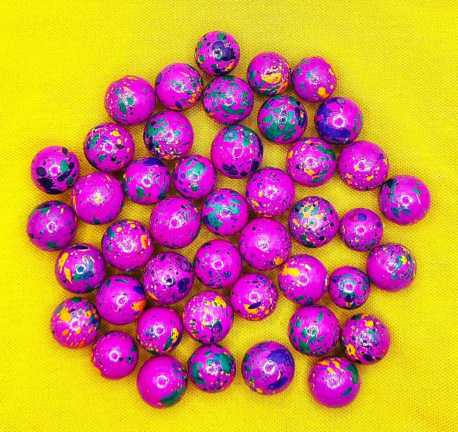 SSKR Pink Colored Painted Glass Marbles Goti for Playing and Decoration - Pack of 100 Pcs (B09Z777D7H) Amazon Price History, Amazon Price Tracker