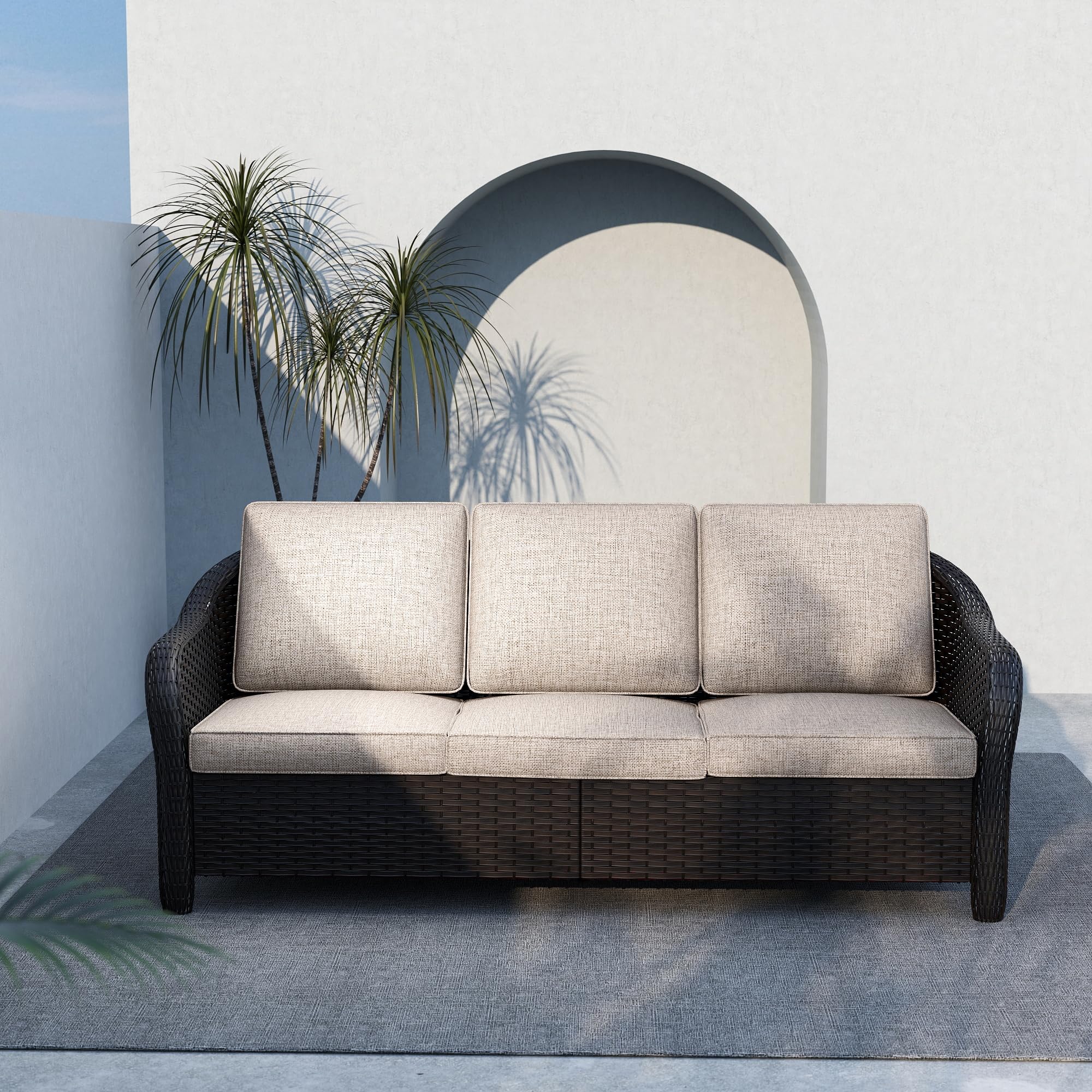 MeetLeisure Patio Couch