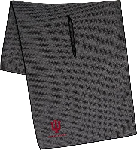 Team Effort Indiana Hoosiers Grey Microfiber Towel