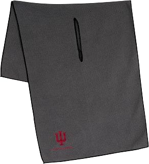 Team Effort Indiana Hoosiers Grey Microfiber Towel