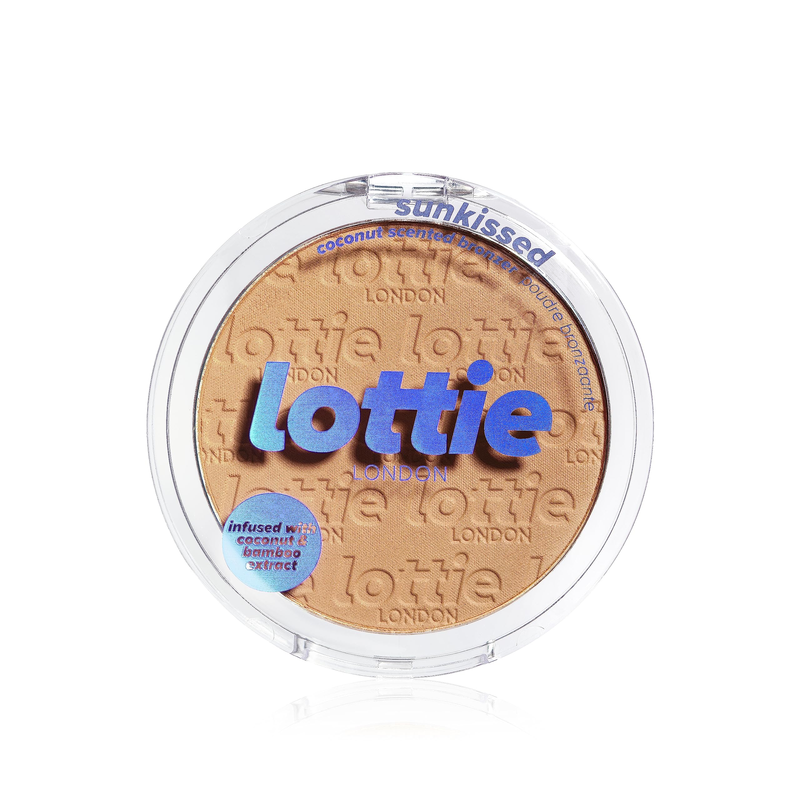 lottie LONDON Sunkissed Sunburst - Vegan Powder Bronzer - Achieve Sunkissed Radiant Glow - 8g