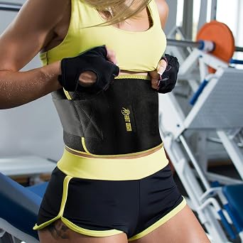 Waist Trimmer Belt - Sauna Sweat Band Waist Trainer for Women Men