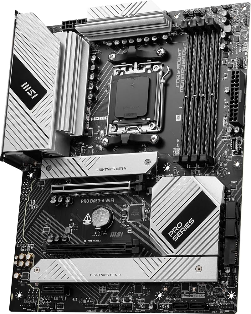 マザーボード moru8654 Amazon | MSI PRO B650-A WiFi Proシリーズ マザーボード (AMD