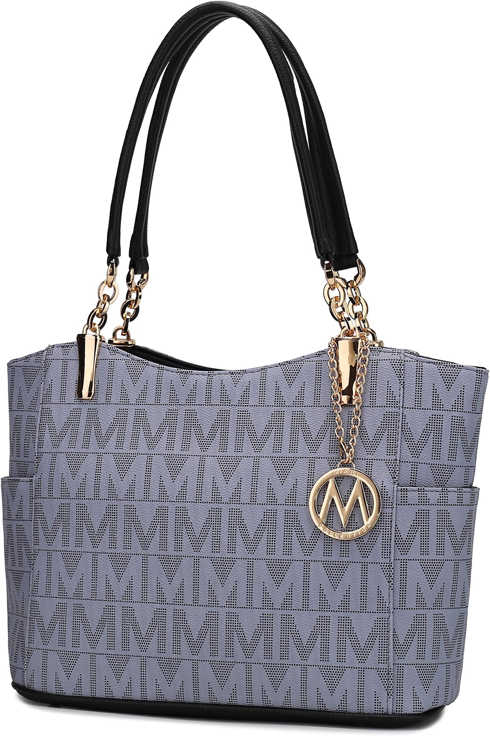 Shoulder Bag Handbag for Women, Vegan Leather Satchel Bag ladies Tote Bag, Top-Handle Purse by Mia K