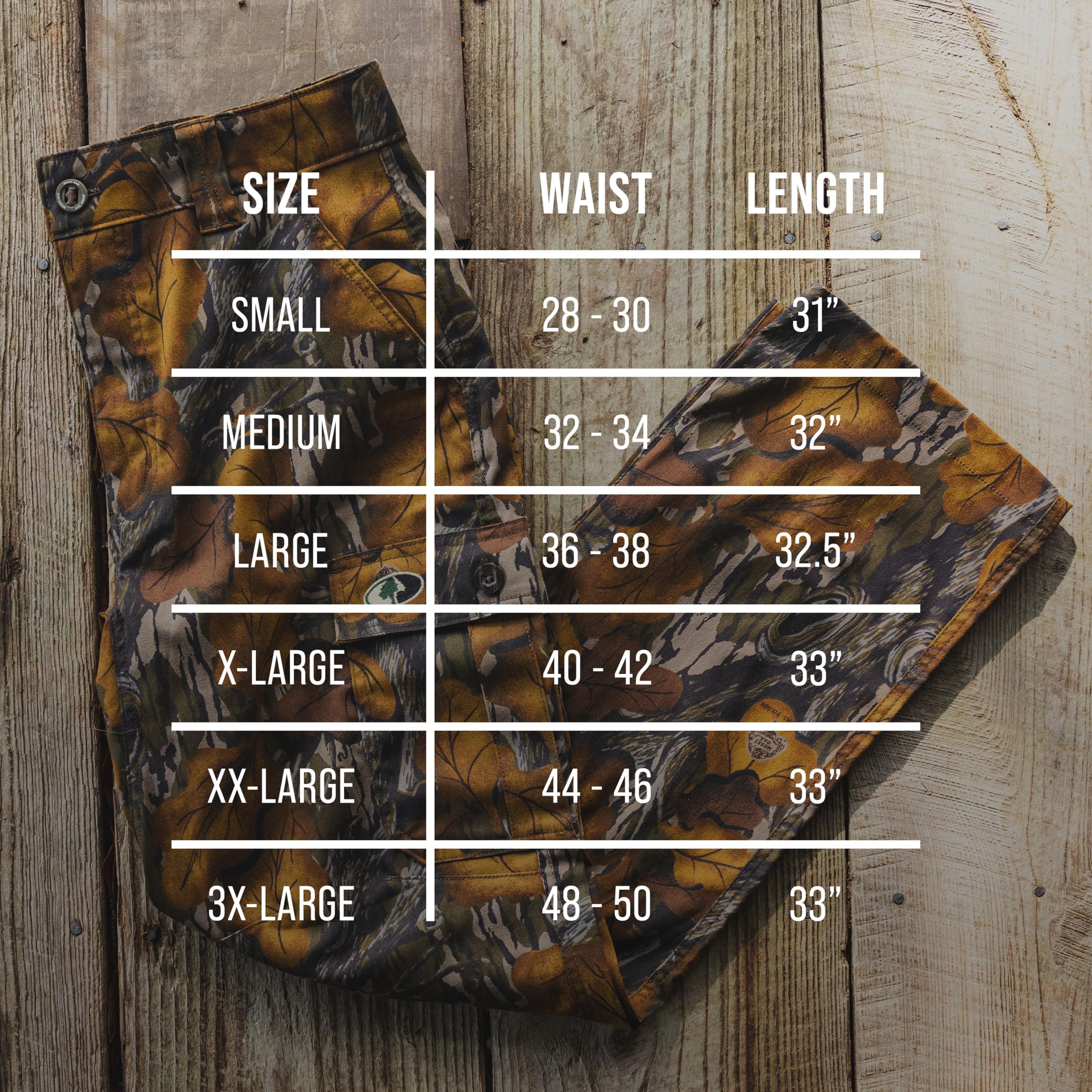 Mossy Oak Pantaloni da Caccia da Uomo Mimetico Cotone Mulino Flessibili