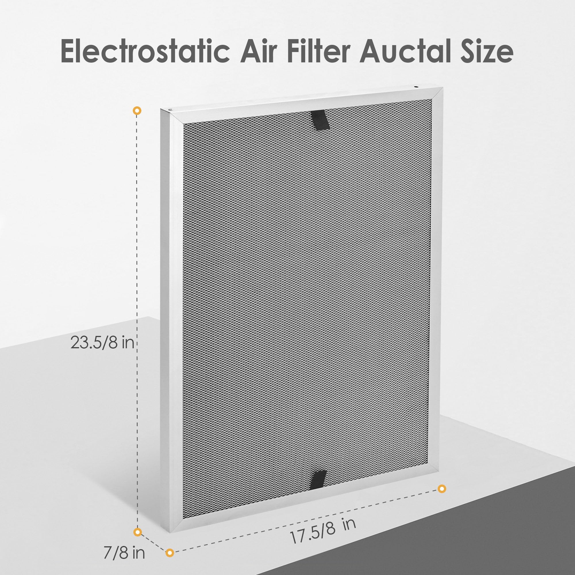 Montemono 18x24x1 Furnace Filter MERV8 Replacement Aluminum