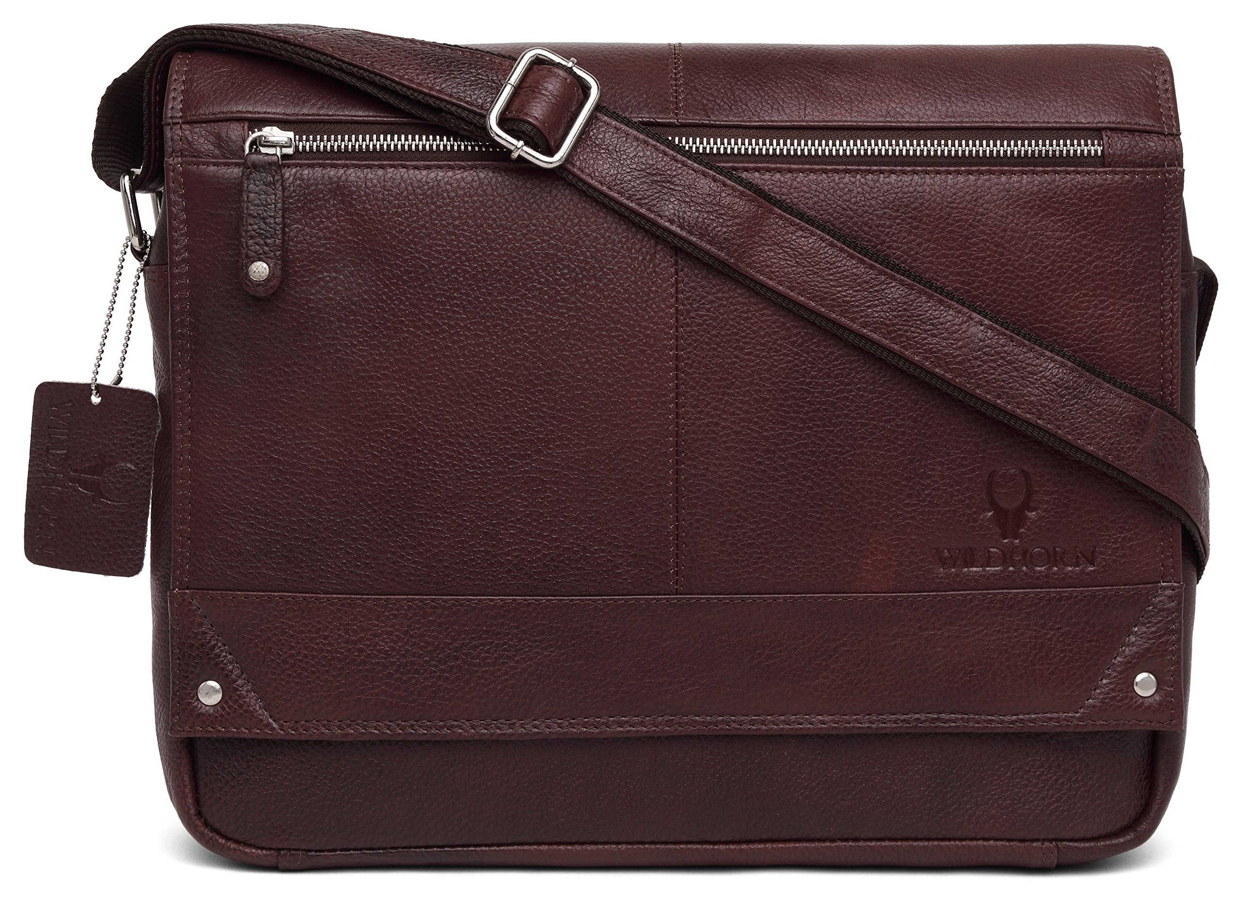 wildhorn leather messenger bag