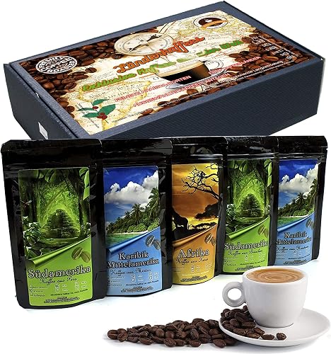 Kaffee Geschenkset Probierpaket Bohnen