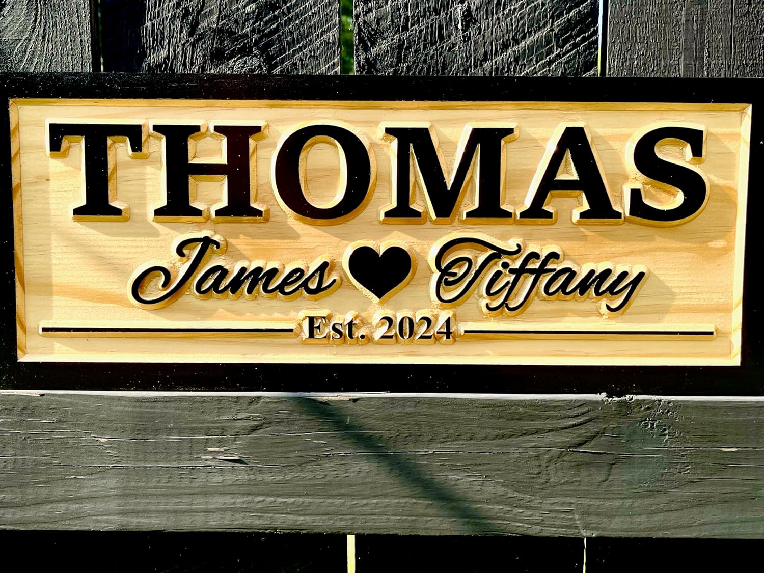 Personalized Wedding Gift, Last Name Established Sign, Wood Wedding Sign, Custom Wooden Sign, House Warming Gift, Closing Gift, Custom Wood Sign,
