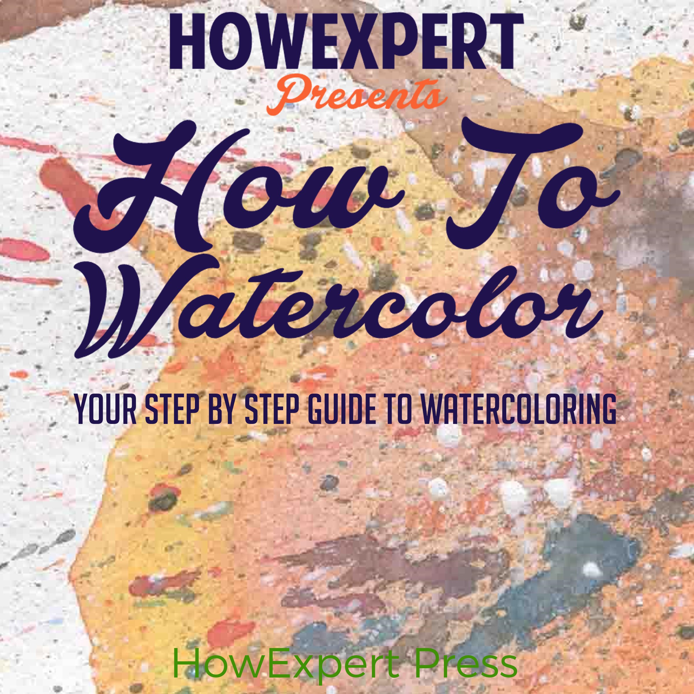 Cover art for How to Watercolor