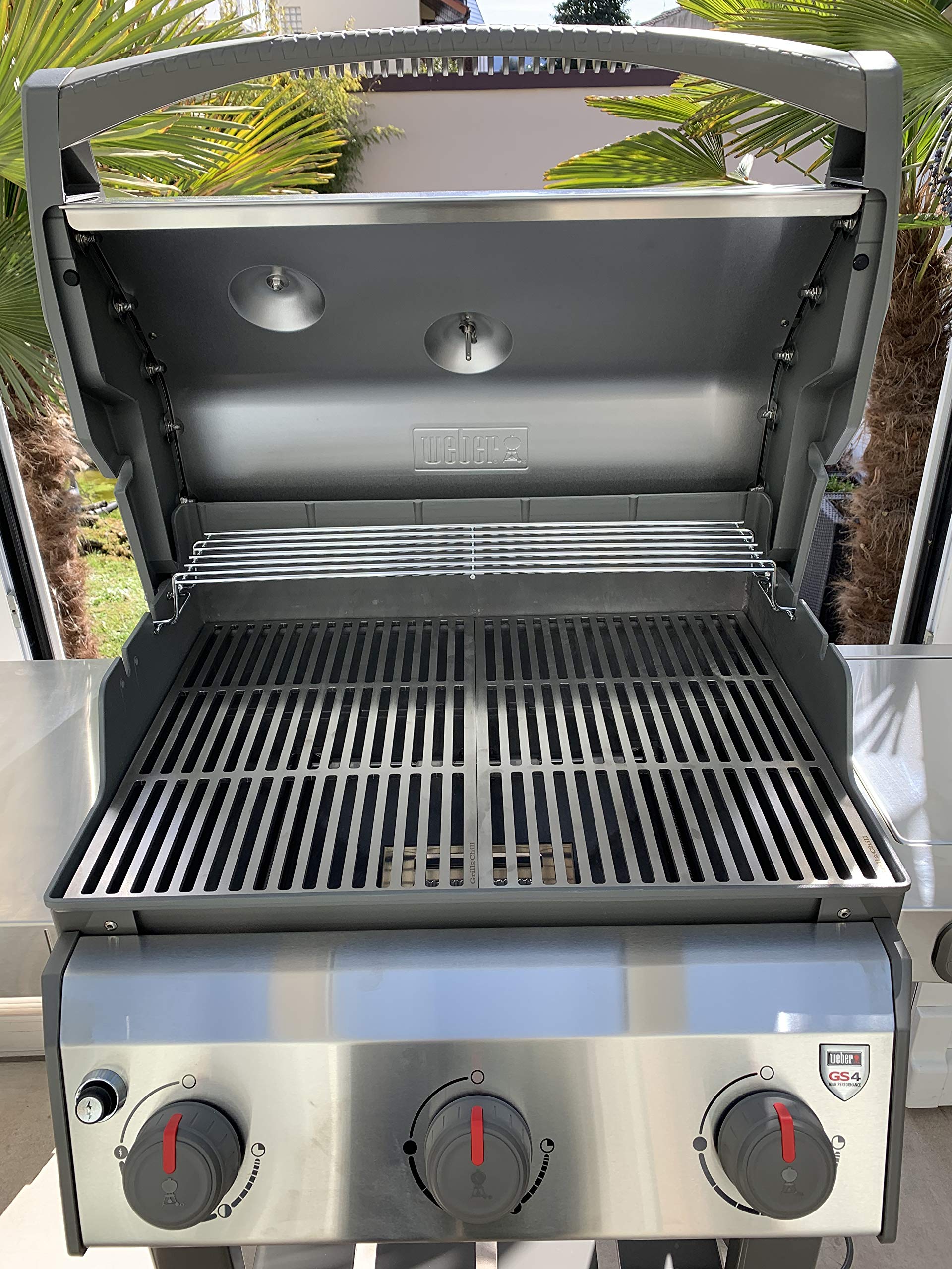 Produktbild von Grillrost Edelstahl V2A 1.4301 Ersatzrost Passt Für Grills Weber Spirit E-310 / E-315 / E-320 / E-325 / S-330 / E-335 + Spirit II GBS E-320 / S-320 / E 310 315 320 325 330 335