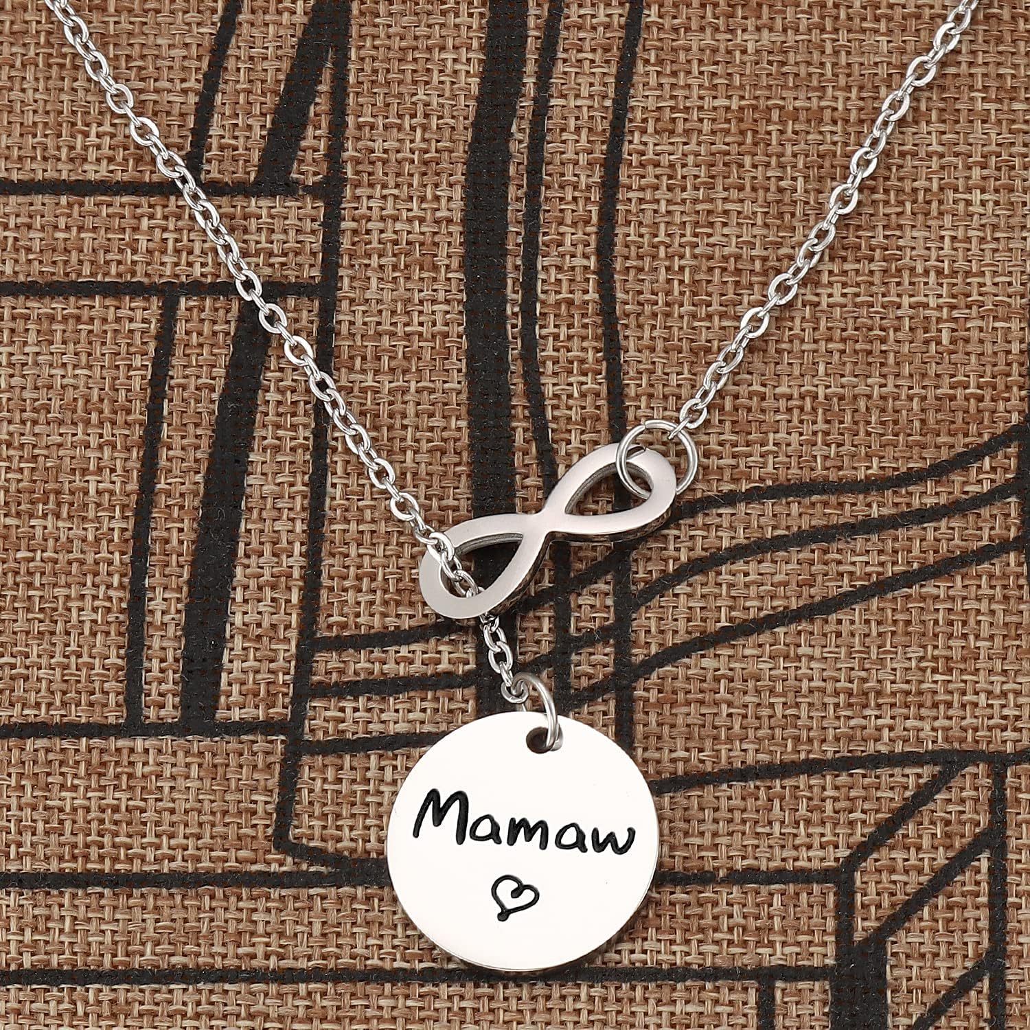 Kivosliviz Mamaw Gifts Necklace for Women Her Mammaw Necklaces Mawmaw Present Gift Mamaw Jewelry for Mamaw Necklace - Image 7