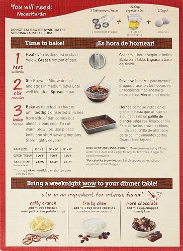 Vista 151 de Betty Crocker Delights Supreme Original Brownie Mix, 16 oz.