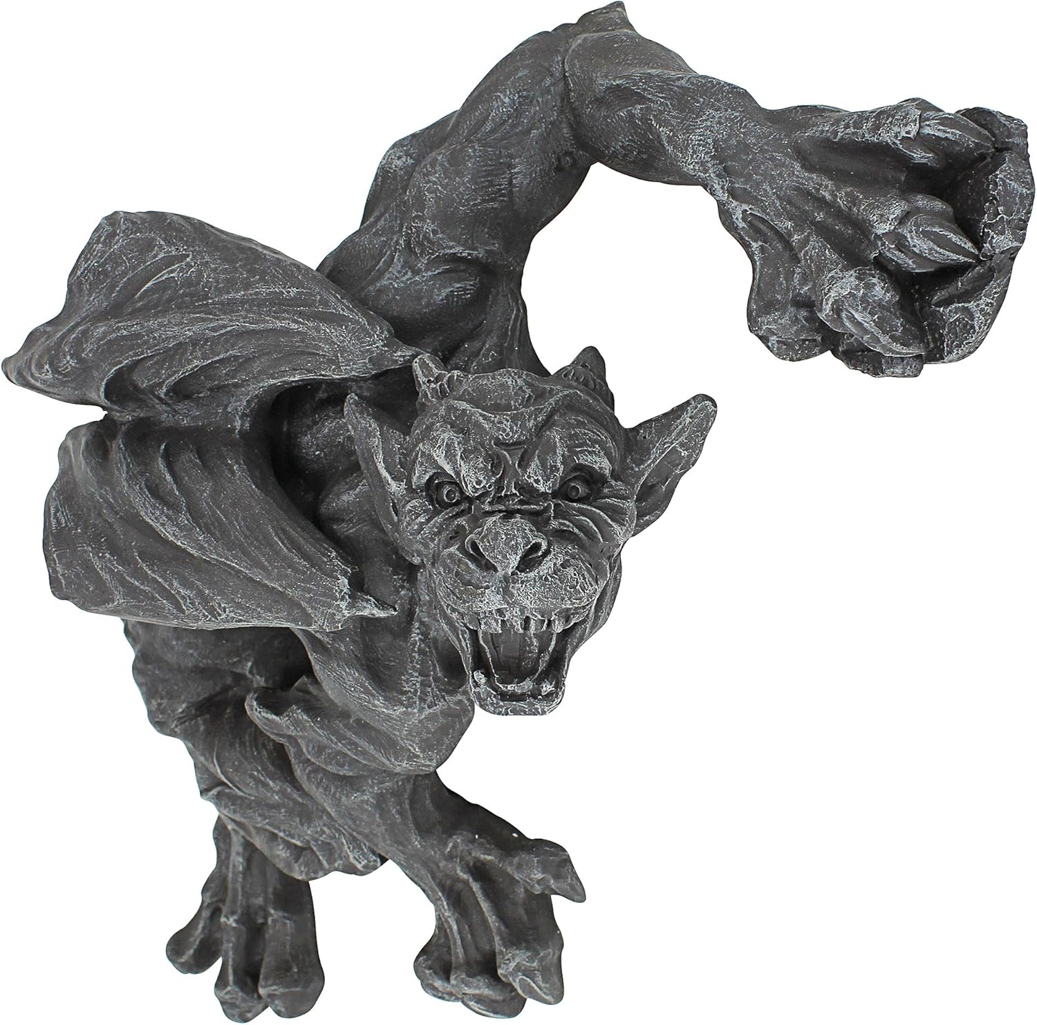 Design Toscano Slither and Squirm Gargoyle Wall Sculpture, 17 Inch, Gray Stone Finish : Everything Else