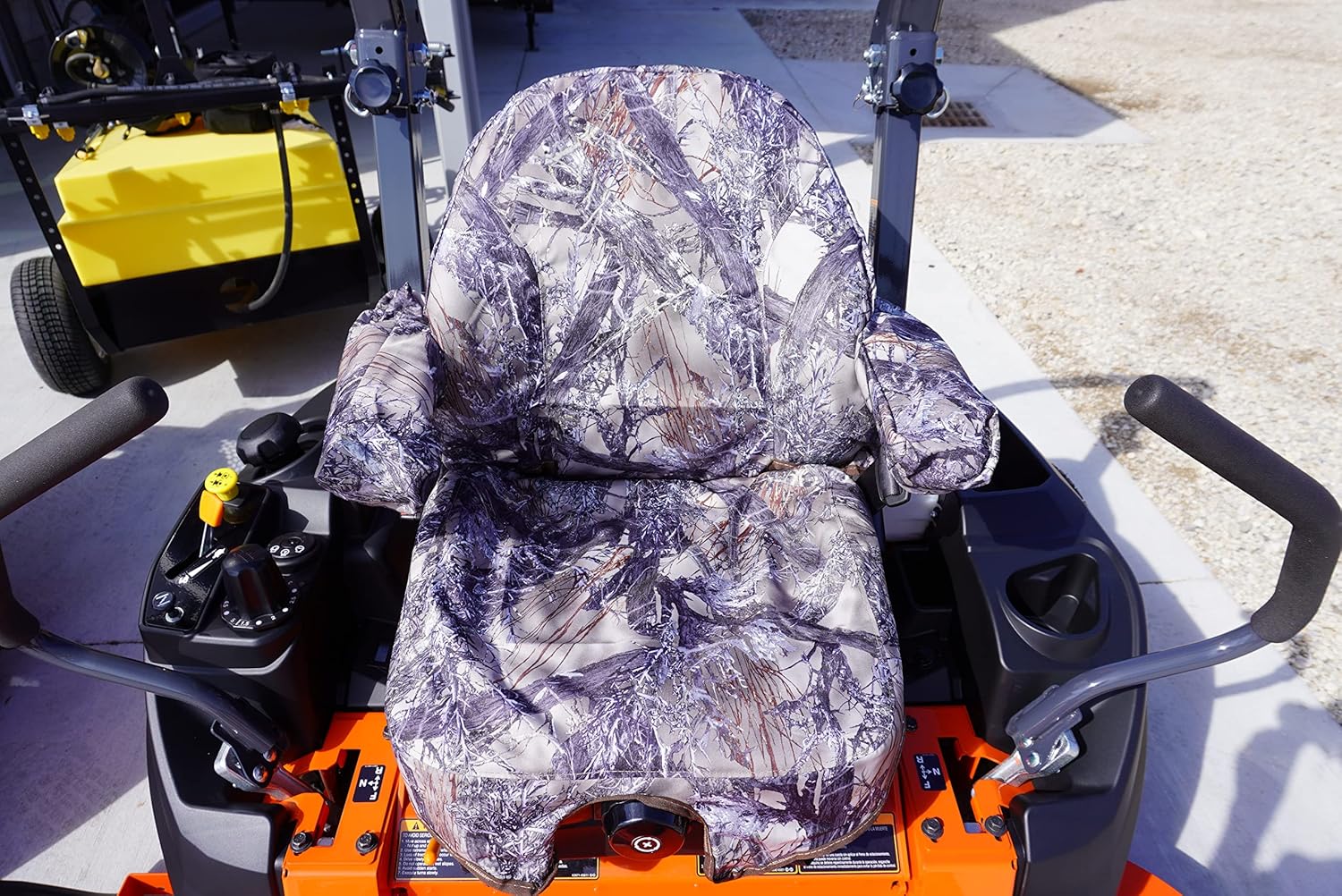 Durafit Seat Covers, Custom Fit Kubota Seat Cover for 2013 and Newer for KUBOTA Zero Turn Mowers Z422 Series in MC2 Camo Waterproof Endura Fabric