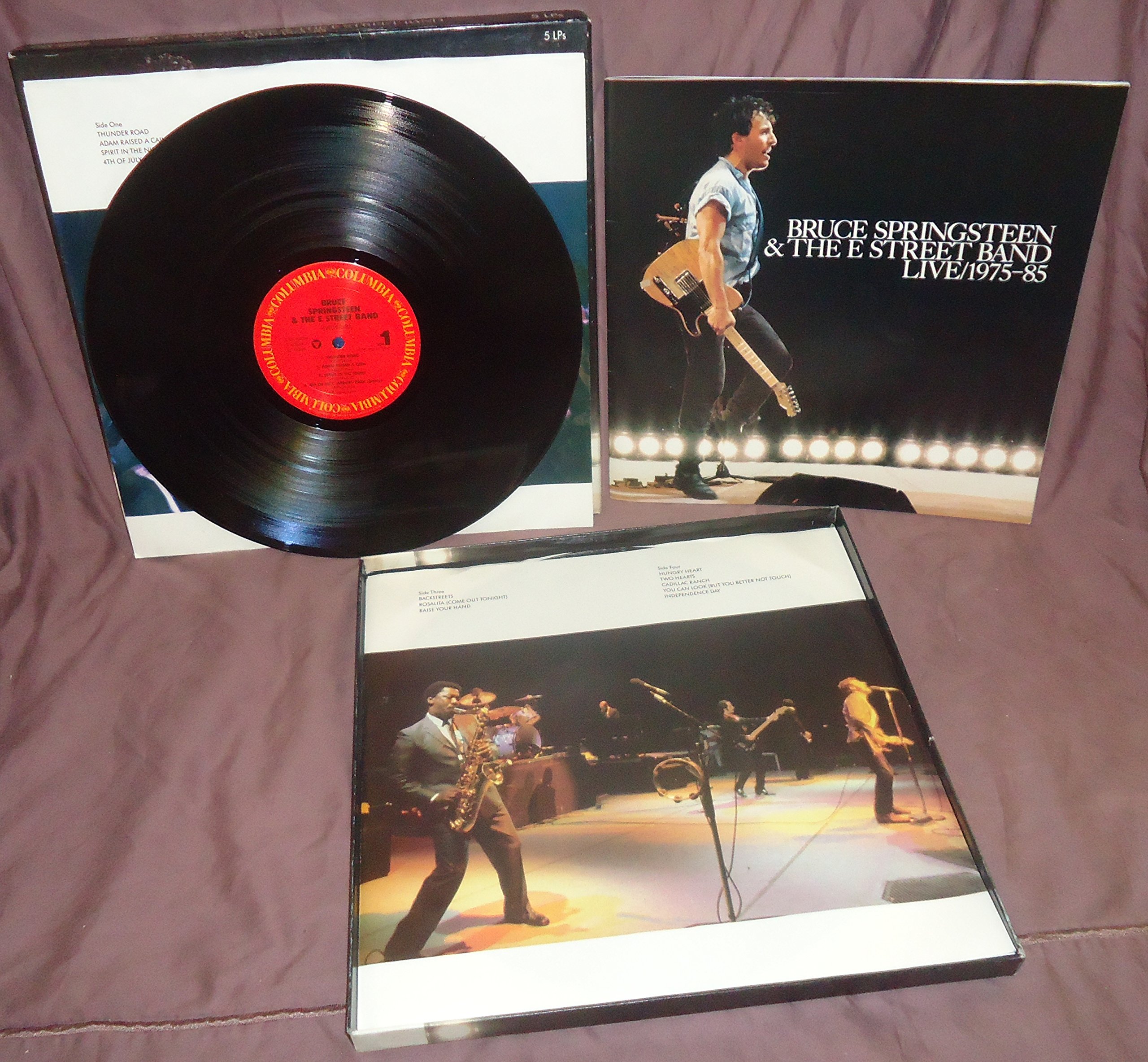 BRUCE SPRINGSTEEN & LA BANDA E STREET Live 1975-1985 Columbia VG+