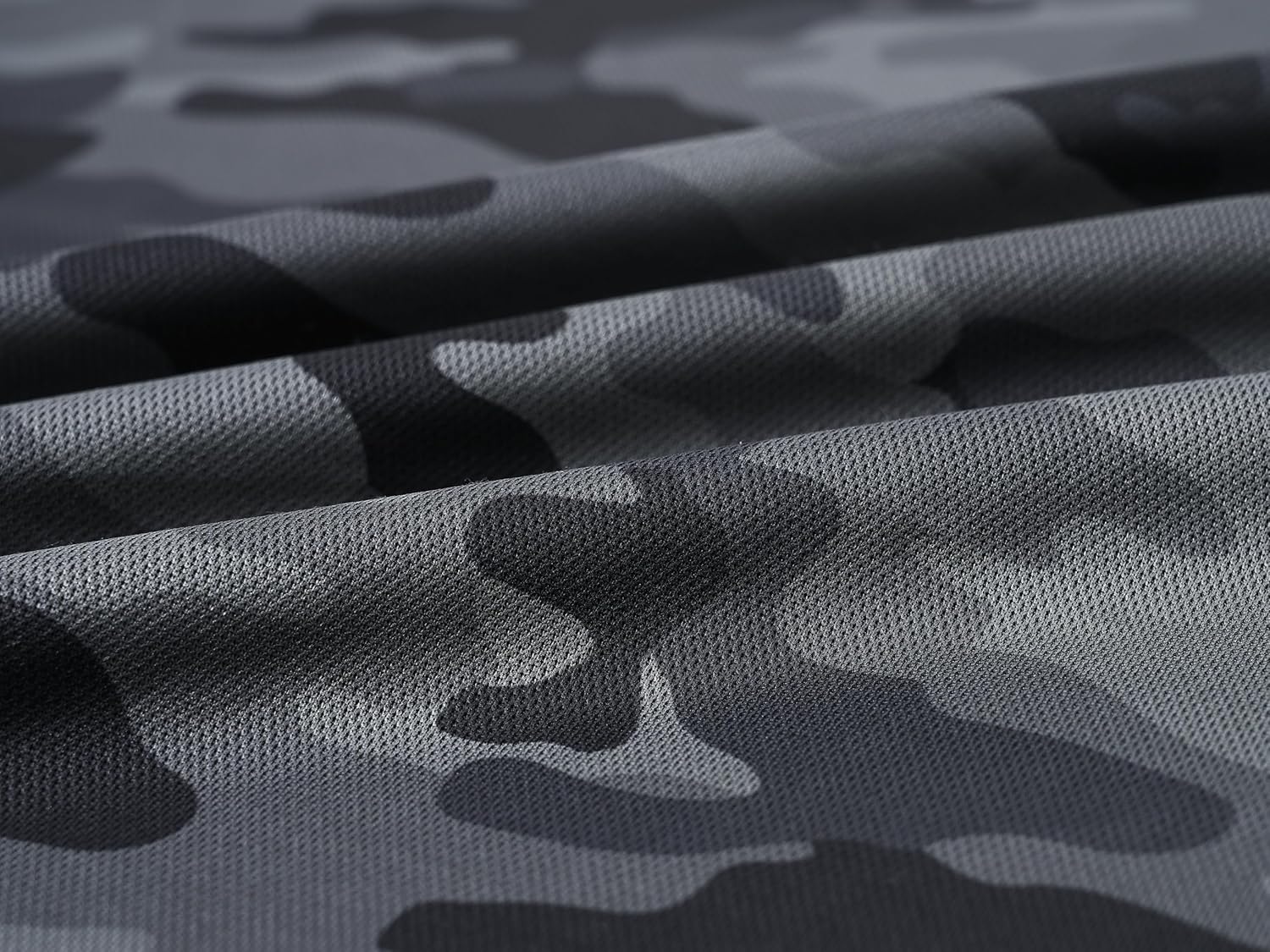 MoFiz Men's Athletic Polo Shirts Lightweight Quick Dry Fit Polo Golf Summer Camo/Stripe T-Shirts for Mens - Image 6