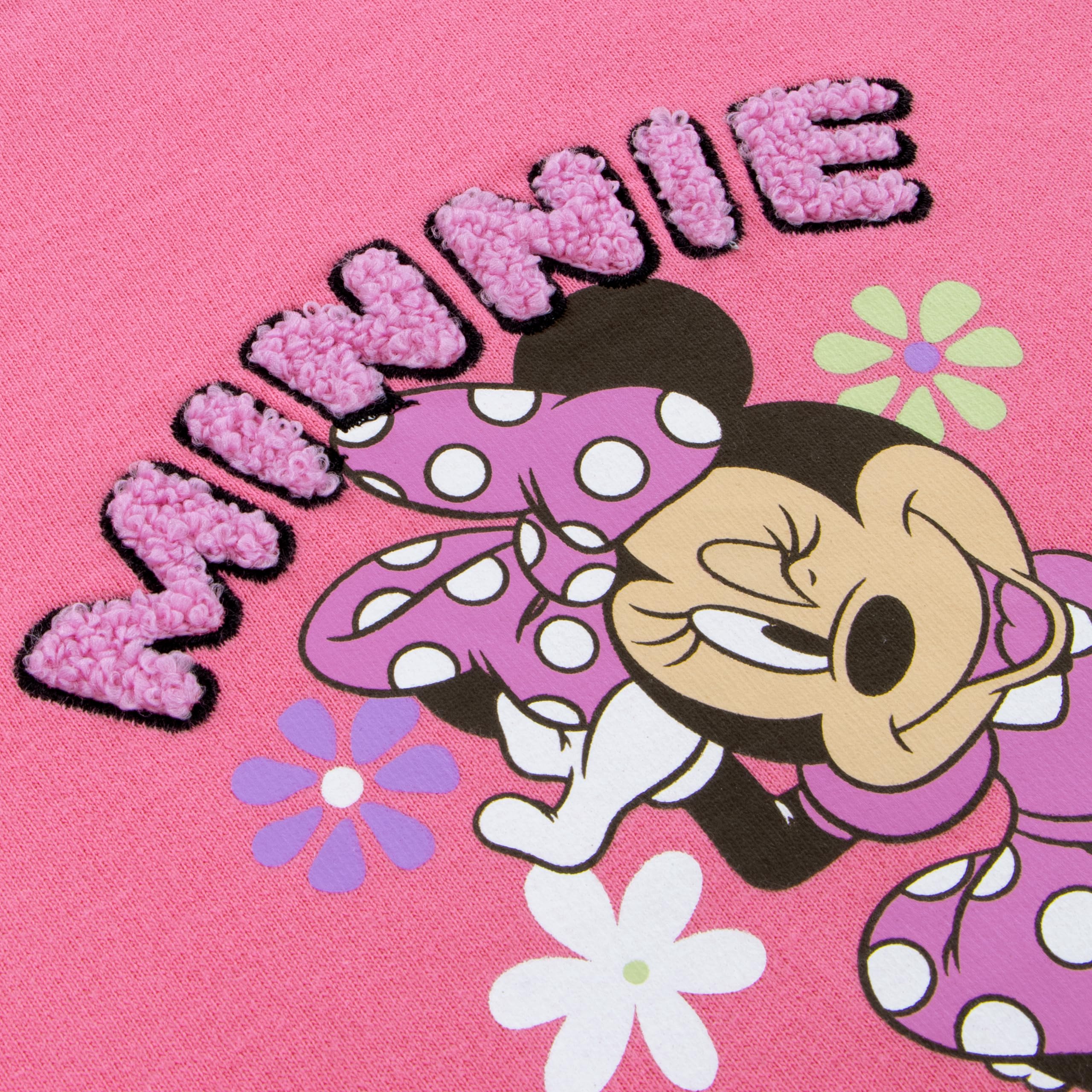 Disney Minnie Mouse Sudadera Niña, Sudadera Niñas Algodón, Jersey Minnie Mouse Niña