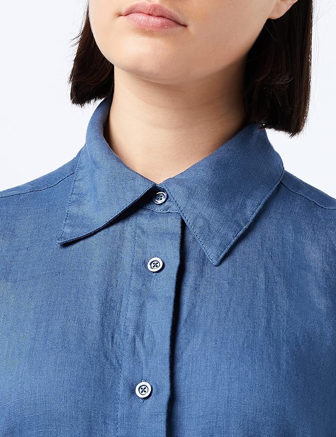 UNITED COLORS OF BENETTON Jurk in Navy, Pastelblauw | ABOUT YOU