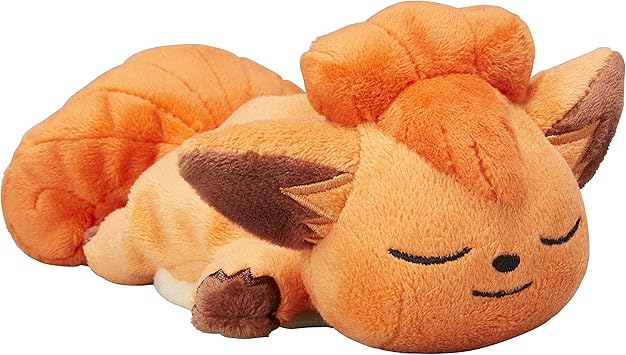 Amazon ポケモンセンターオリジナル くったりぬいぐるみ ロコン おやすみver ぬいぐるみ おもちゃ