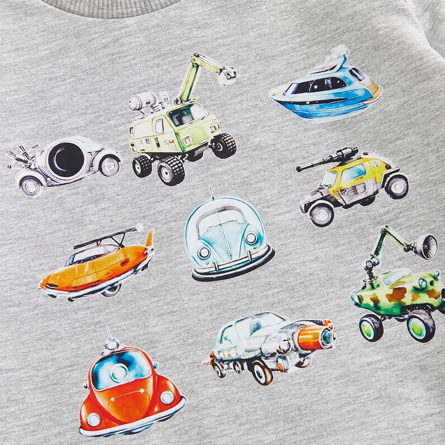 MERSARIPHY Toddler Baby Boy Clothes Fall Winter Outfits Truck Printed Long Sleeve Sweatshirt Tops Joggers Pants Set Sweatsuit - Image 5