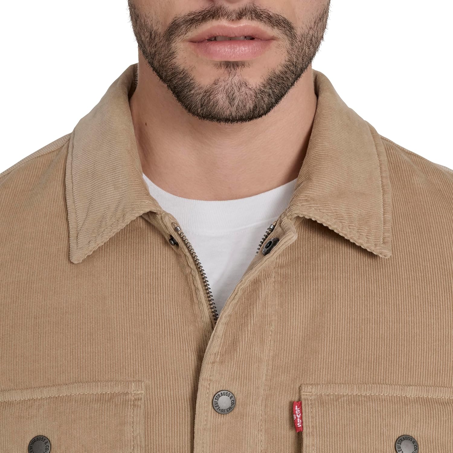 Levi's Men's Corduroy Shirt Jacket - Image 4