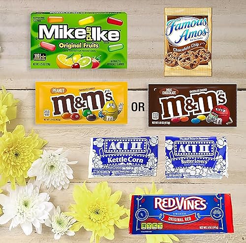 Miniatura 3 de Game Night Cesta de regalo para familiares, niños, adolescentes y adultos. Juego de cartas y juegos clásicos 4 en una fila, caja de regalo de dulces