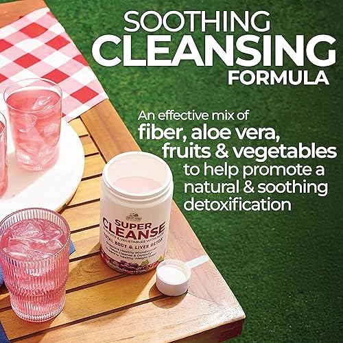 Miniatura 3 de Country Farms Super Cleane, Super Juice Cleanse, apoya el sistema digestivo saludable, 34 frutas y verduras con aloe, promueve la desintoxicación