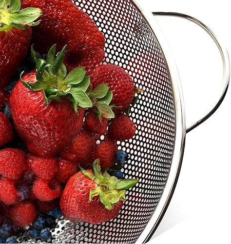 Miniatura 5 de Norpro Colador de acero inoxidable 2179, 5 cuartos de galón