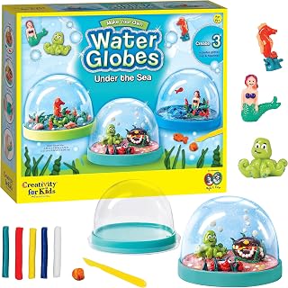Creativity for Kids Make Your Own Water Globes - Under the Sea Snow Globes