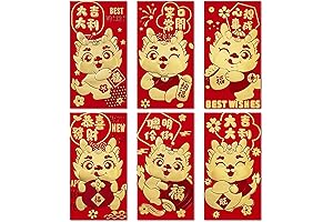 ThxToms 36pcs Cute Red Envelopes