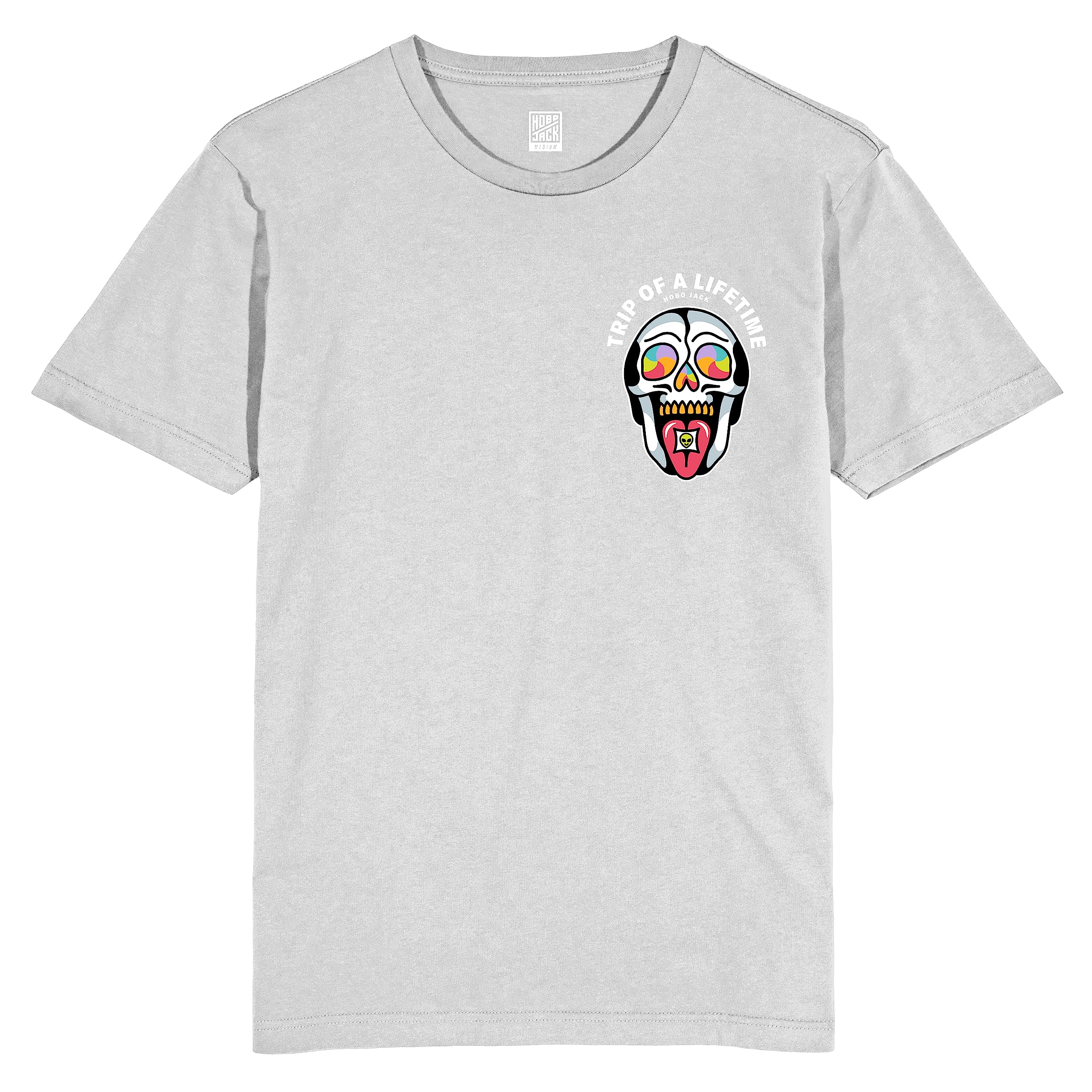 Hobo Jack Men's Grey - Trip Of A Lifetime T- Shirt (Large)