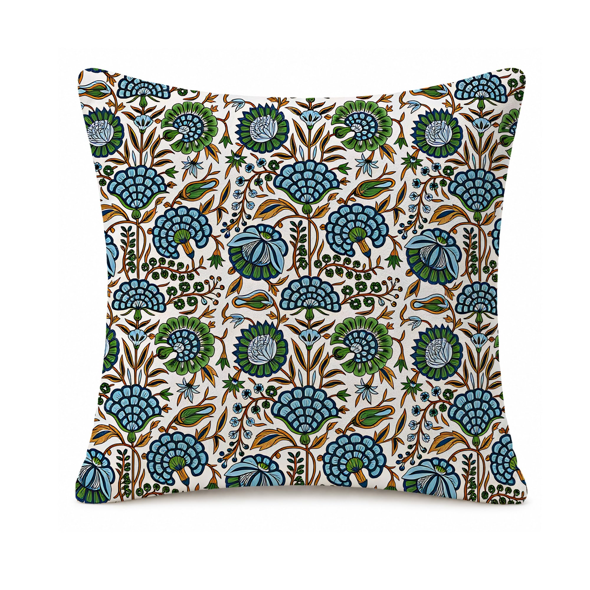 LQEBUY Exotic Floral Cushion Covers Hidden Zipper Soft Comfortable 45x45cm