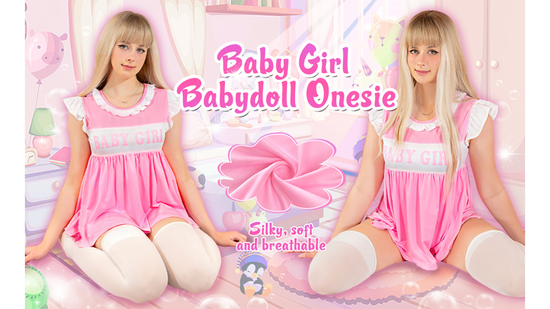 Littleforbig - Pijama Largo De Algodón Transpirable Para Mujer, De Dos