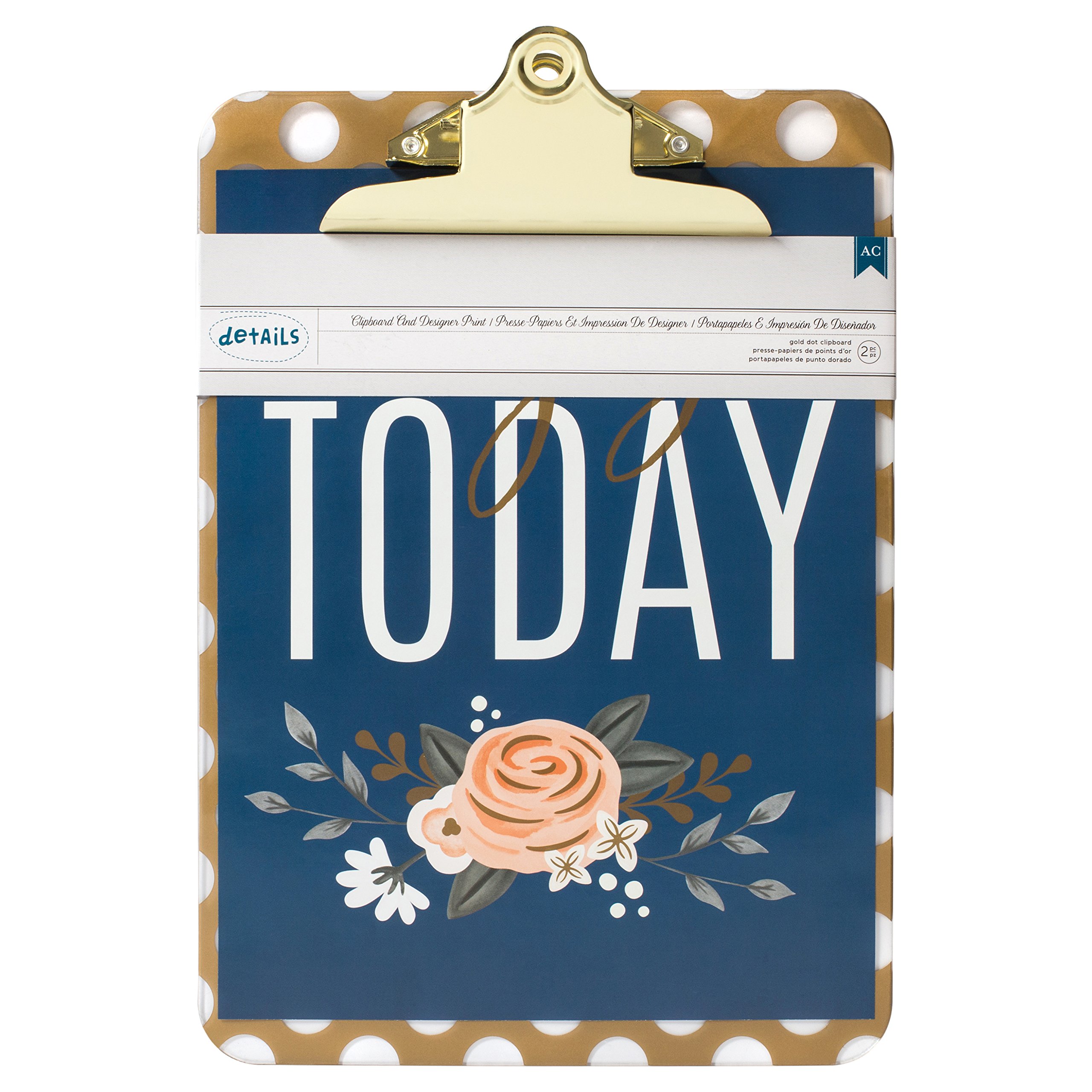 Amazon.co.jp: American Crafts Designer Desktop Clipboard with